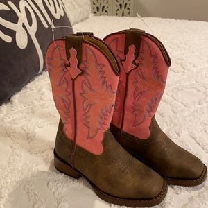 Roper Pink girls boots